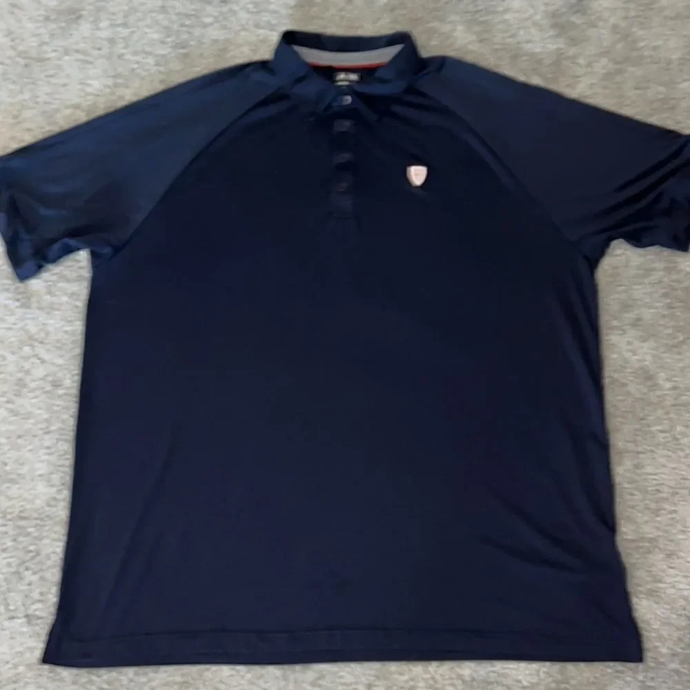Blue Pointed Hasentree Raleigh NC adidas climacool Performance Golf Polo 2XL